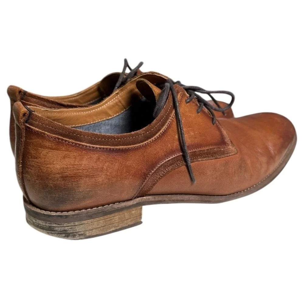 SONOMA Goods for Life Men's Brown Leather Dress Shoes - Size‎ 13